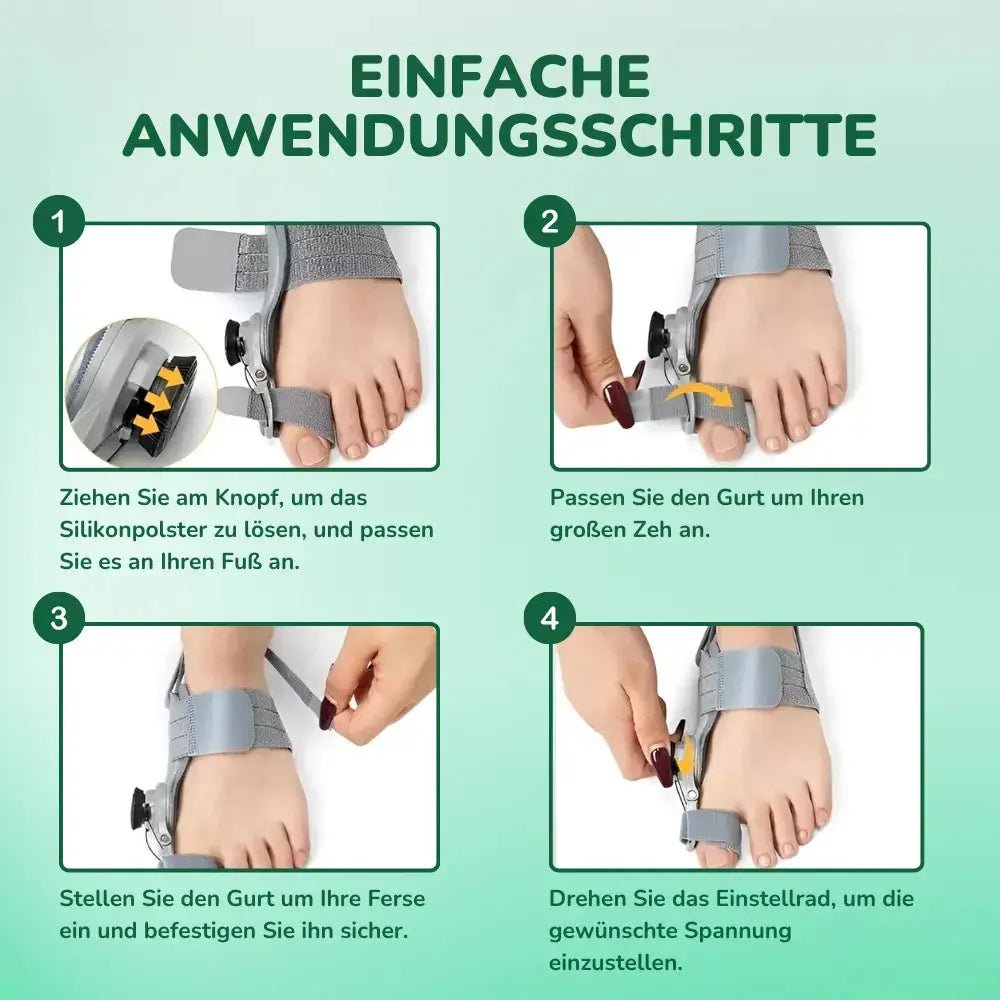BunionFixer - Ballenzehen - Korrektor - Asipu.Deutschland